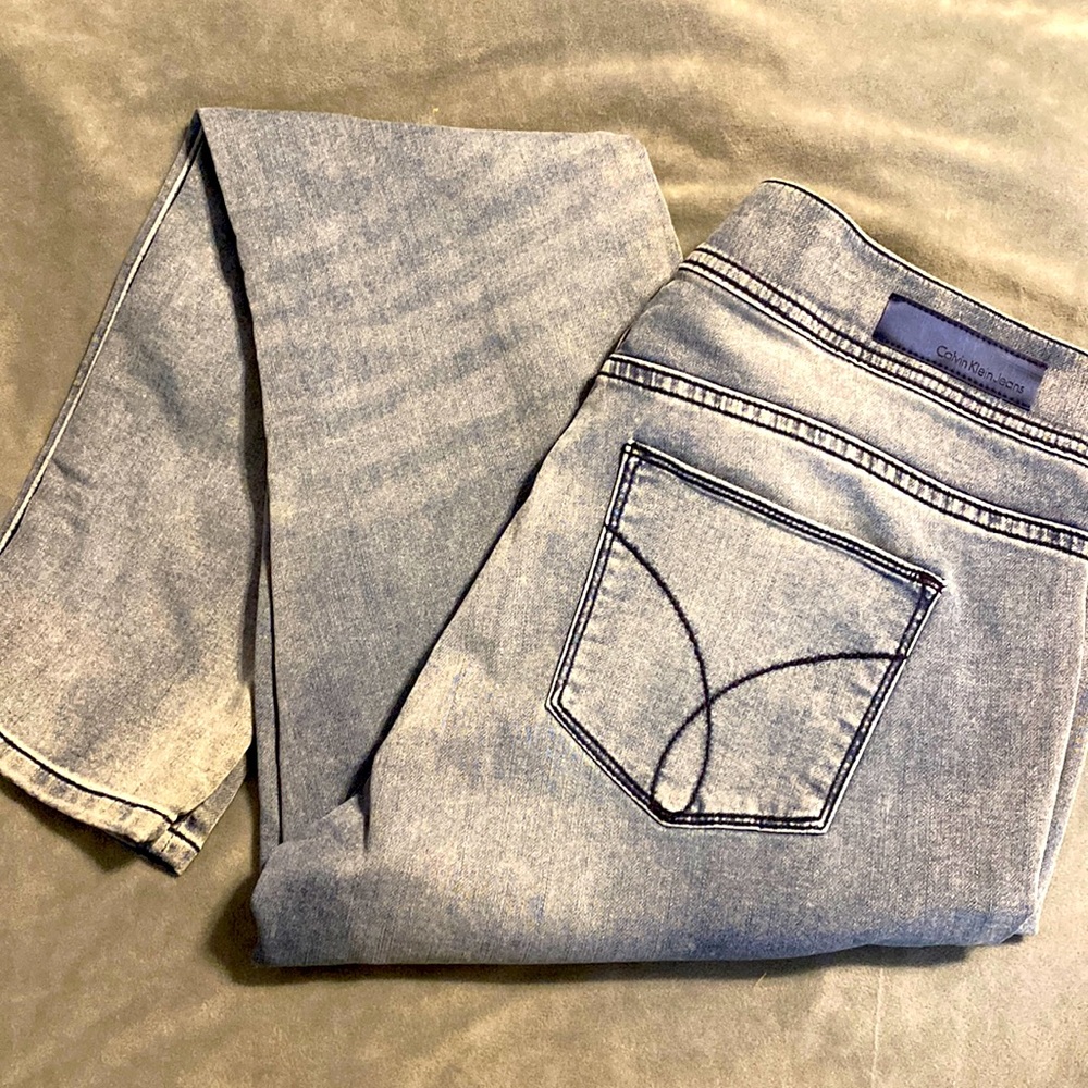 Calvin Klein Jeans Pull On Denim Jeggings 10/30 So Soft!